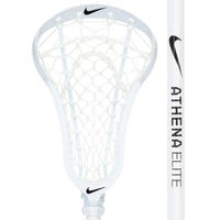 Nike Athena Elite Lock Pocket Women's Complete Lacrosse Stick in White