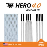 ECD Hero 4.0 Semi-Hard Mesh Stringing Kit in White