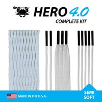 ECD Hero 4.0 Semi-Soft Mesh Stringing Kit in White