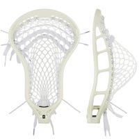 StringKing Mark 3V Strung Lacrosse Head - Type 5 Mesh in Raw/White