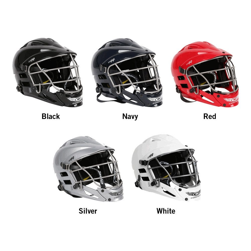 cascade cs r youth lacrosse helmet cascade s helmet size chart