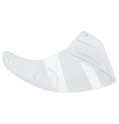 Warrior Lacrosse Universal Goalie Throat Guard - Clear