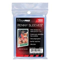 Ultra Pro 2.5" x 3.5" Clear Penny Soft Sleeve (100ct)