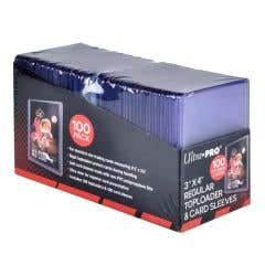 Ultra Pro 3" x 4" Clear Toploader & Soft Sleeve Bundle (100ct)