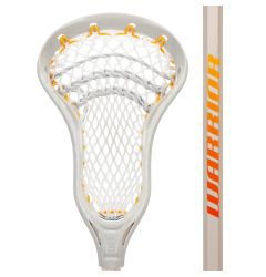 Warrior Burn Next Complete Attack Lacrosse Stick Strung with Semi- Soft Mesh - Burn Next Shaft