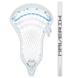 Maverik Charger ST Complete Lacrosse Stick Strung with Semi-Soft Mesh - 6000 Series Alloy Shaft