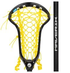 Maverik Ascent Pro Women's Complete Lacrosse Stick Strung with Hex Pocket - Ascent Pro Shaft