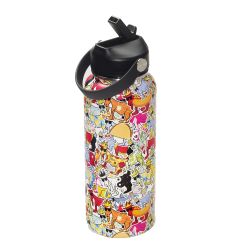 GOAT USA Summer Sticker Wrap Water Bottle