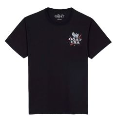 Goat Outer Space Adult Short Sleeve T-Shirt