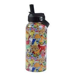 GOAT USA AOP Sticker Water Bottle (2026)