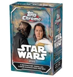 2025 Topps Chrome® Star Wars Trading Cards (Value Box)