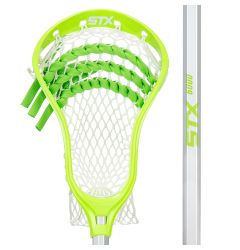 STX Stallion 200 Soft Mesh Complete Lacrosse Stick - 6000 Alloy Series Shaft
