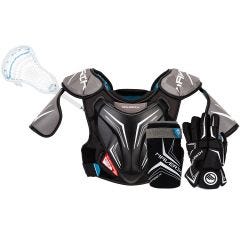 Maverik Charger Deluxe Youth Lacrosse Protective Bundle w/ Charger ST Stick