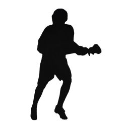 A&R Lacrosse Player Decal