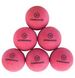 Warrior Practice Lacrosse Ball - 6 Pack