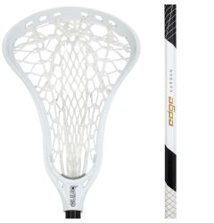Brine Edge Pro Women's Complete Lacrosse Stick Strung with ISO Warp Mesh - Carbon Shaft