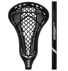 Brine Edge Pro Women's Complete Lacrosse Stick Strung with ISO Warp Mesh - Carbon Shaft