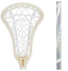Brine Krown Pro Women's Complete Lacrosse Stick Strung with WebX Mesh - Carbon Shaft
