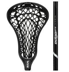 Brine Edge Pro+ Women's Complete Lacrosse Stick Strung with ISO Warp Mesh- Carbon Shaft