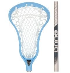 Brine Dynasty 2 Women's Complete Lacrosse Stick Strung with Full Mesh Pocket - Alloy Shaft
