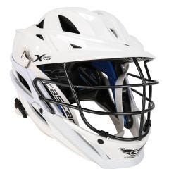 Cascade XRS Youth White Lacrosse Helmet Black Cage