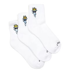 GOAT USA OG Ankle Socks - 3pk