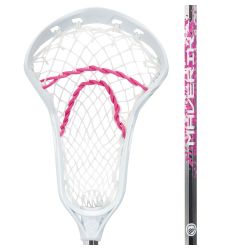 Maverik Ascent Starter Women's Complete Lacrosse Stick Strung with a Mesh Pocket - Ascent Aluminum Shaft