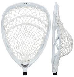 Nike Prime Elite Men's Goalie Strung Lacrosse Head - 12D Semi-Hard Mesh