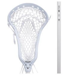 StringKing Women's Complete 2 Pro Offense Lacrosse Stick Strung with Type 4 Mesh - Metal Shaft