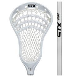 STX Stallion 200 Complete Defense Lacrosse Stick Strung with Soft Mesh - 6000 Series Shaft