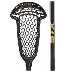 STX Axxis Women's Complete Face Off Lacrosse Stick Strung with Crux Mesh Pro - Axxis Shaft