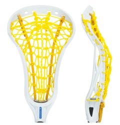 Harrow Women&s P7 Strung Lacrosse Head Yellow