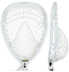 Warrior Nemesis QS Men's Goalie Strung Lacrosse Head - 12D Semi-Hard Mesh