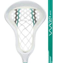 Brine Dynasty Warp Women's Carbon Lacrosse Handle - Titanium Finish, Octagonal Mid-Diameter