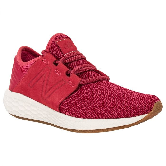 red womens running shoes