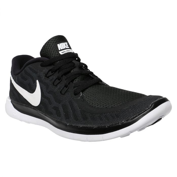 nike free 5.0 black and white