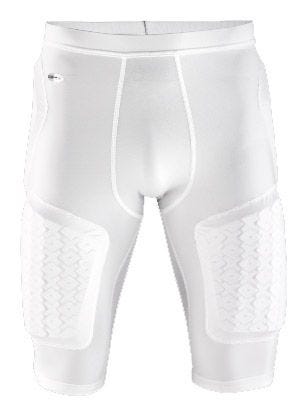 Men’s Adidas TechFit CLIMALITE 3-Pad Padded White Compression Shorts Size  XL NWT