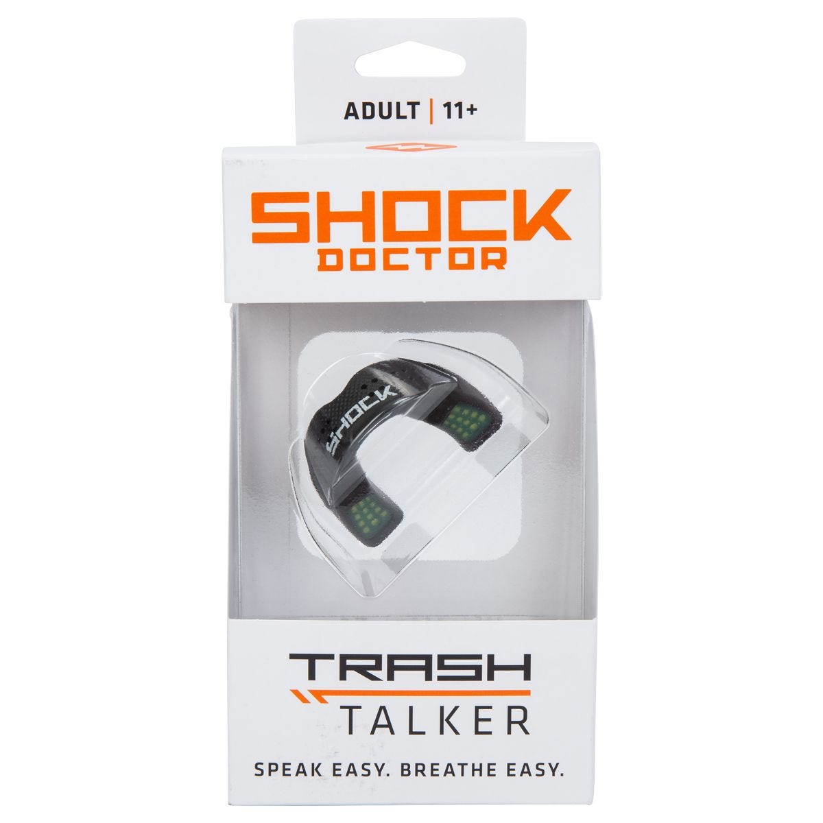 Shock Doctor Adults' Trash Talker Strapless Mouth Guard