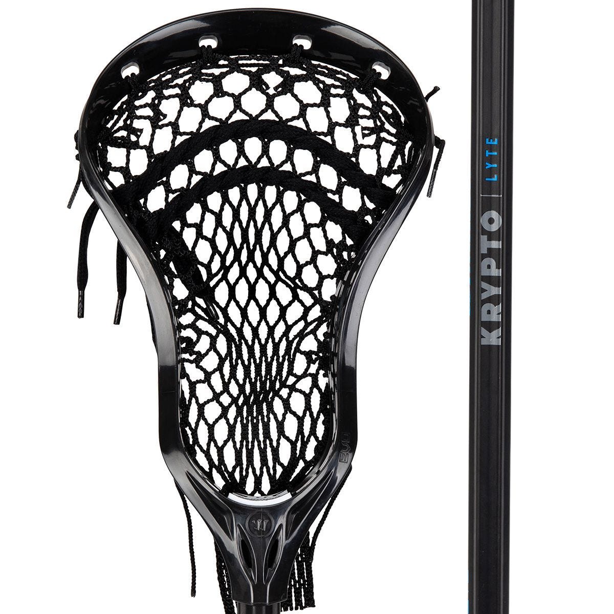Warrior Evo Complete Attack Lacrosse Stick - Krypto Lite Shaft