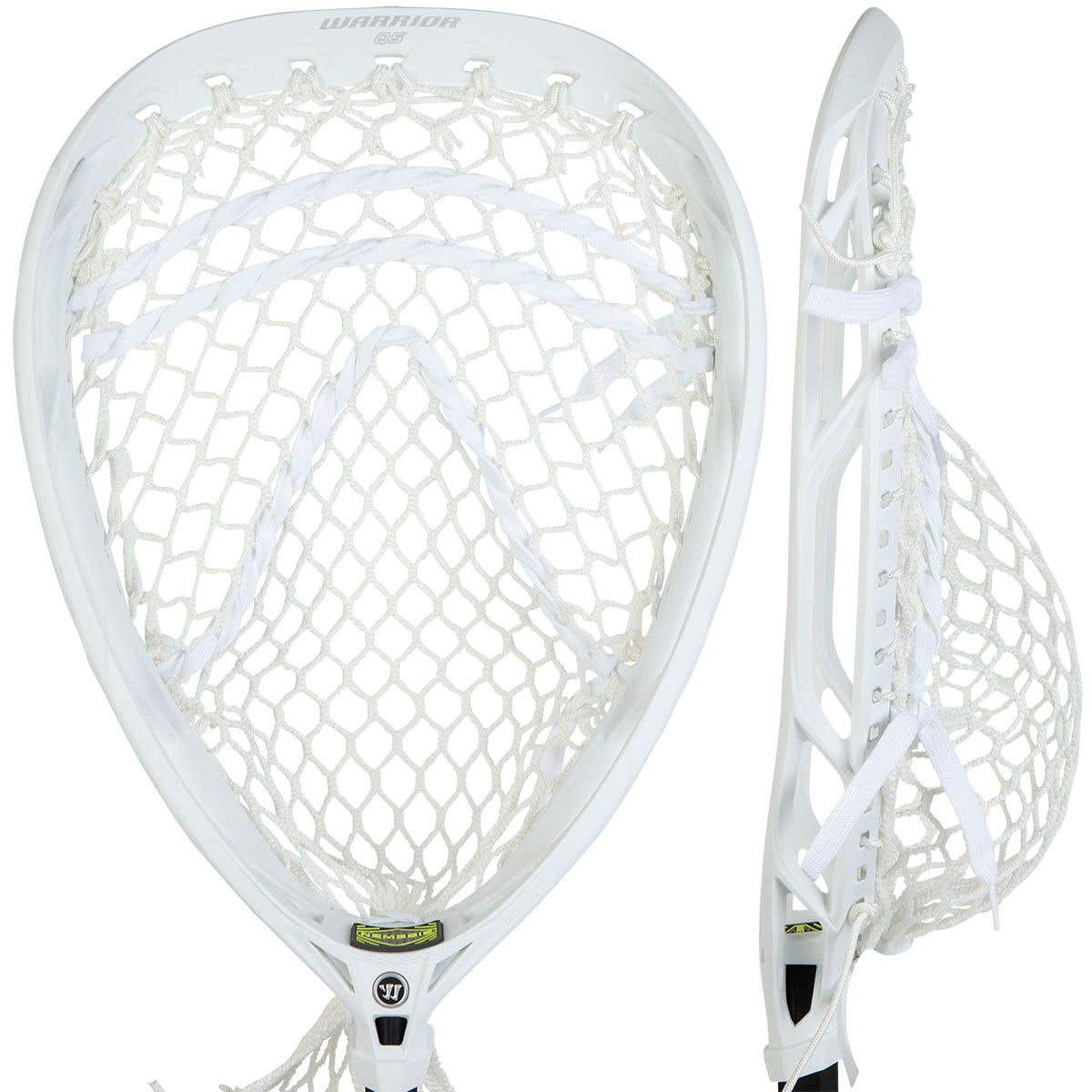 Warrior Nemesis QS Men's Goalie Strung Lacrosse Head - 12D Semi