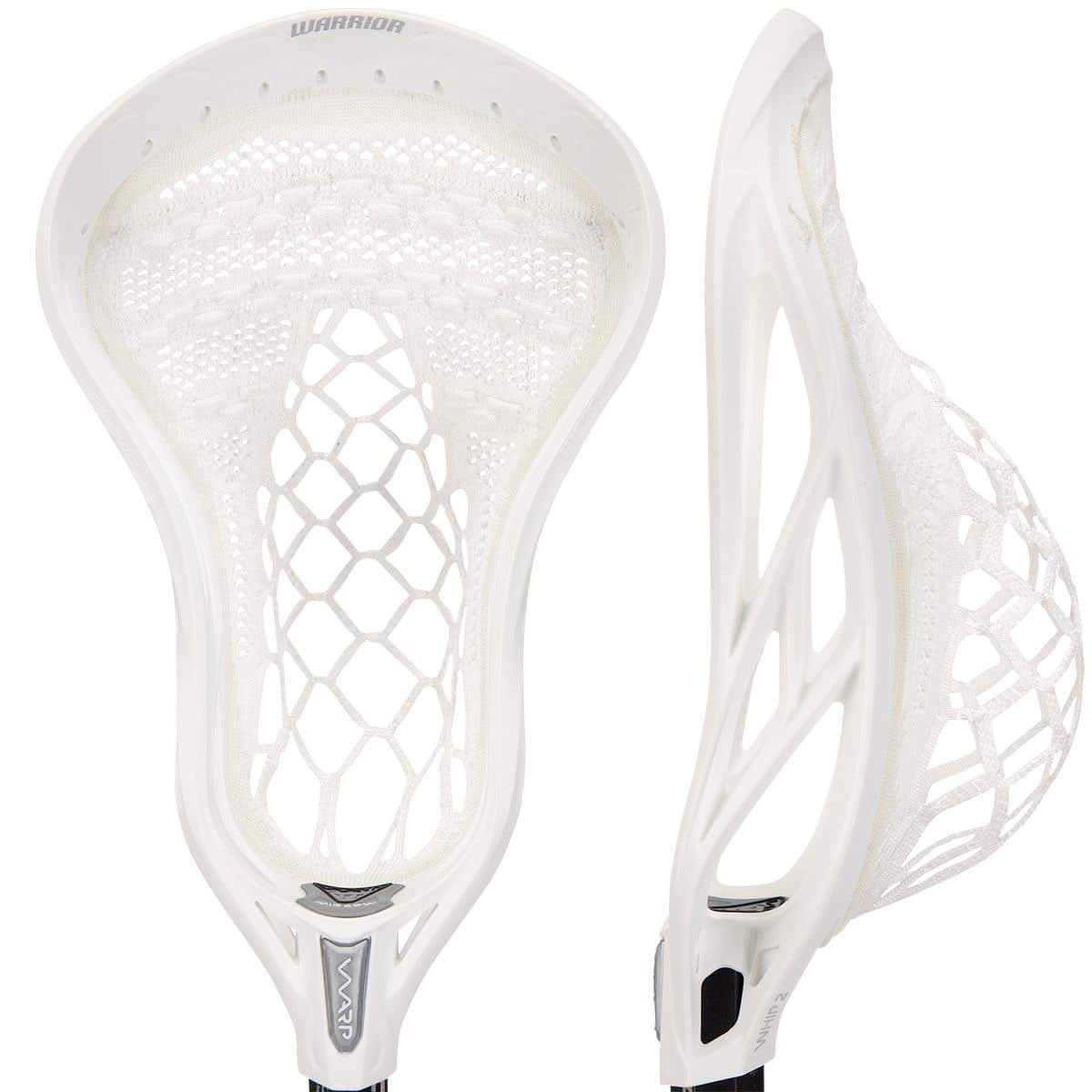 warpくんです。 warrior-lacrosse-head-strung-