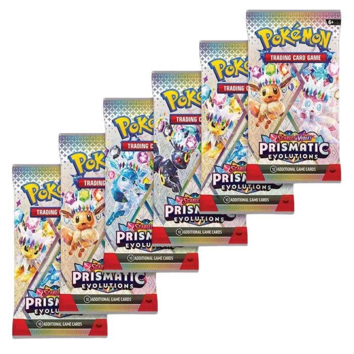 Pokemon TGC Scarlet & Violet: Prismatic Evolutions Booster Bundle