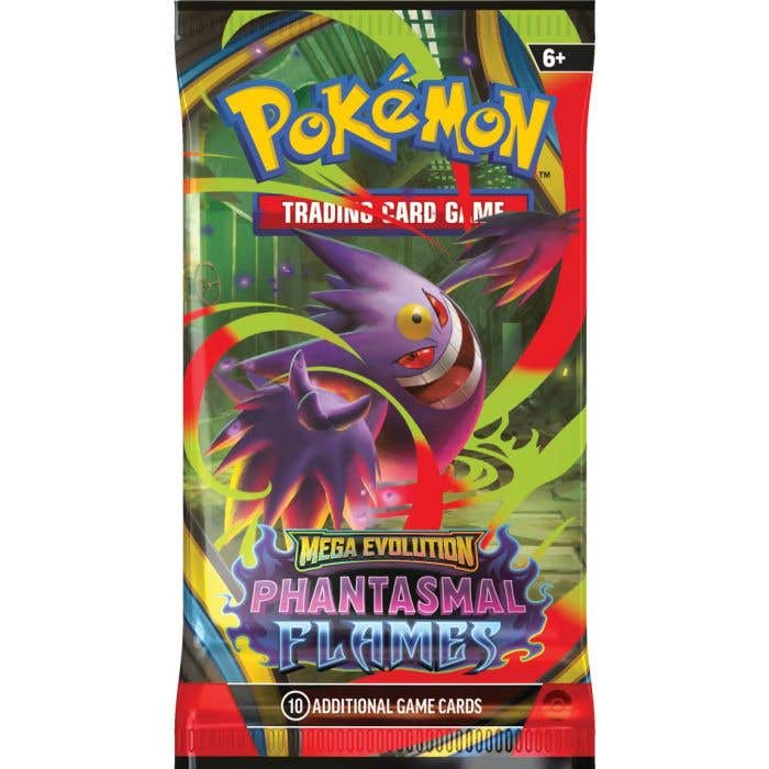 Pokemon TGC Mega Evolution: Phantasmal Flames Booster Display