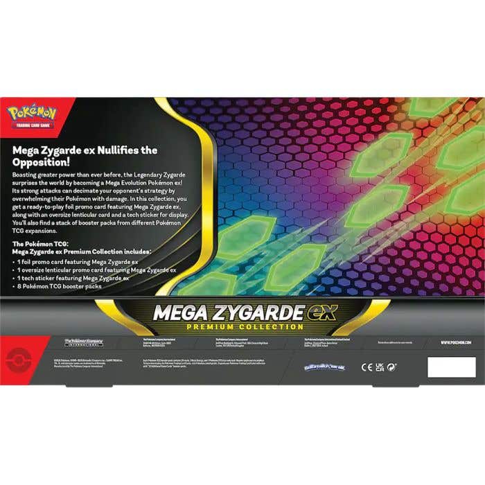 Pokemon TCG: Mega Zygarde ex - Premium Collection Box