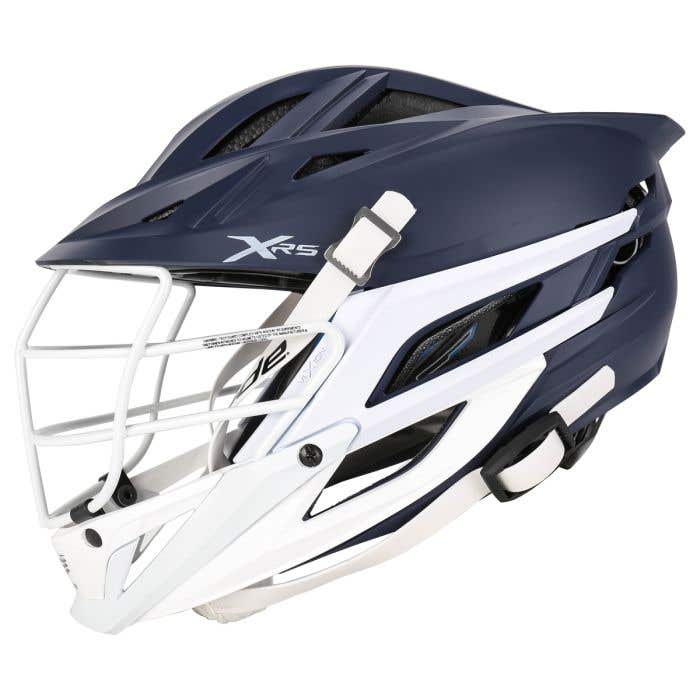 Cascade XRS Youth Matte Navy Lacrosse Helmet White Cage