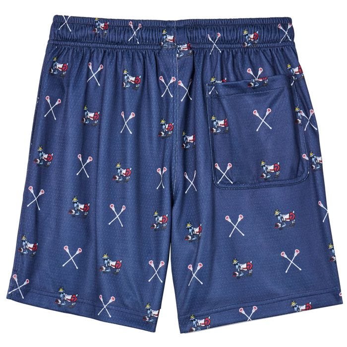 GOAT USA Lacrosse AOP Adult Mesh Shorts