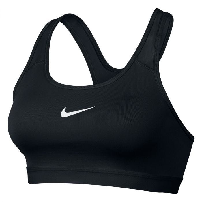 womens black nike sports bra