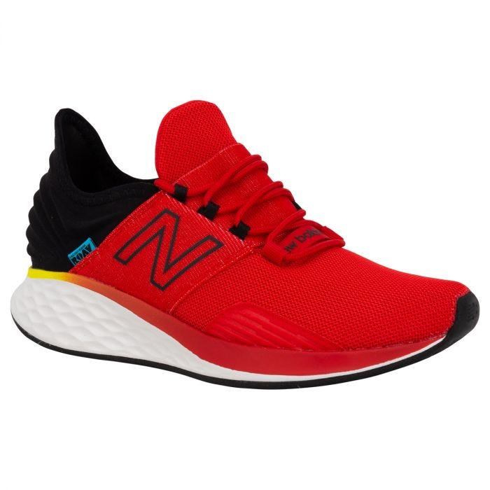 new balance red black