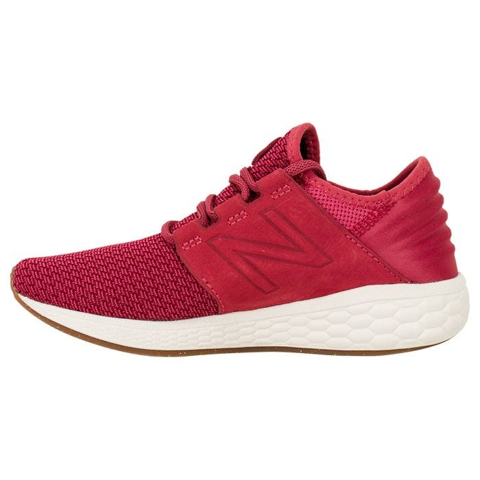 Púrpura Terraplén Problema New Balance Fresh Foam Cruz v2 Nubuck Women's Running Shoes - Red