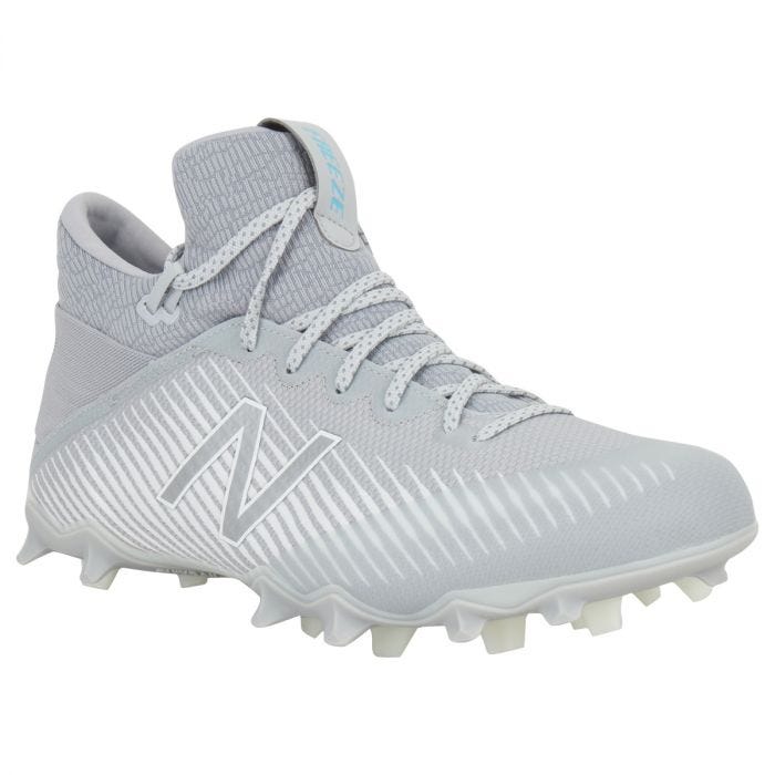 gray new balance cleats